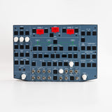 Rowsfire A107Pro A32X Light OVHD OVERHEAD Panel HOME COCKPIT for MSFS 2020/2024 (Backlit+Metal Housing+Tactile Switches Edition) - Compatible with FENIX A32X, FBW A32X - Windows Flight Sim Home Cockpit - RAZORDON