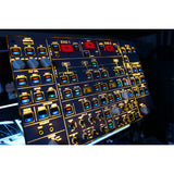 Rowsfire A107Pro A32X Light OVHD OVERHEAD Panel HOME COCKPIT for MSFS 2020/2024 (Backlit+Metal Housing+Tactile Switches Edition) - Compatible with FENIX A32X, FBW A32X - Windows Flight Sim Home Cockpit - RAZORDON