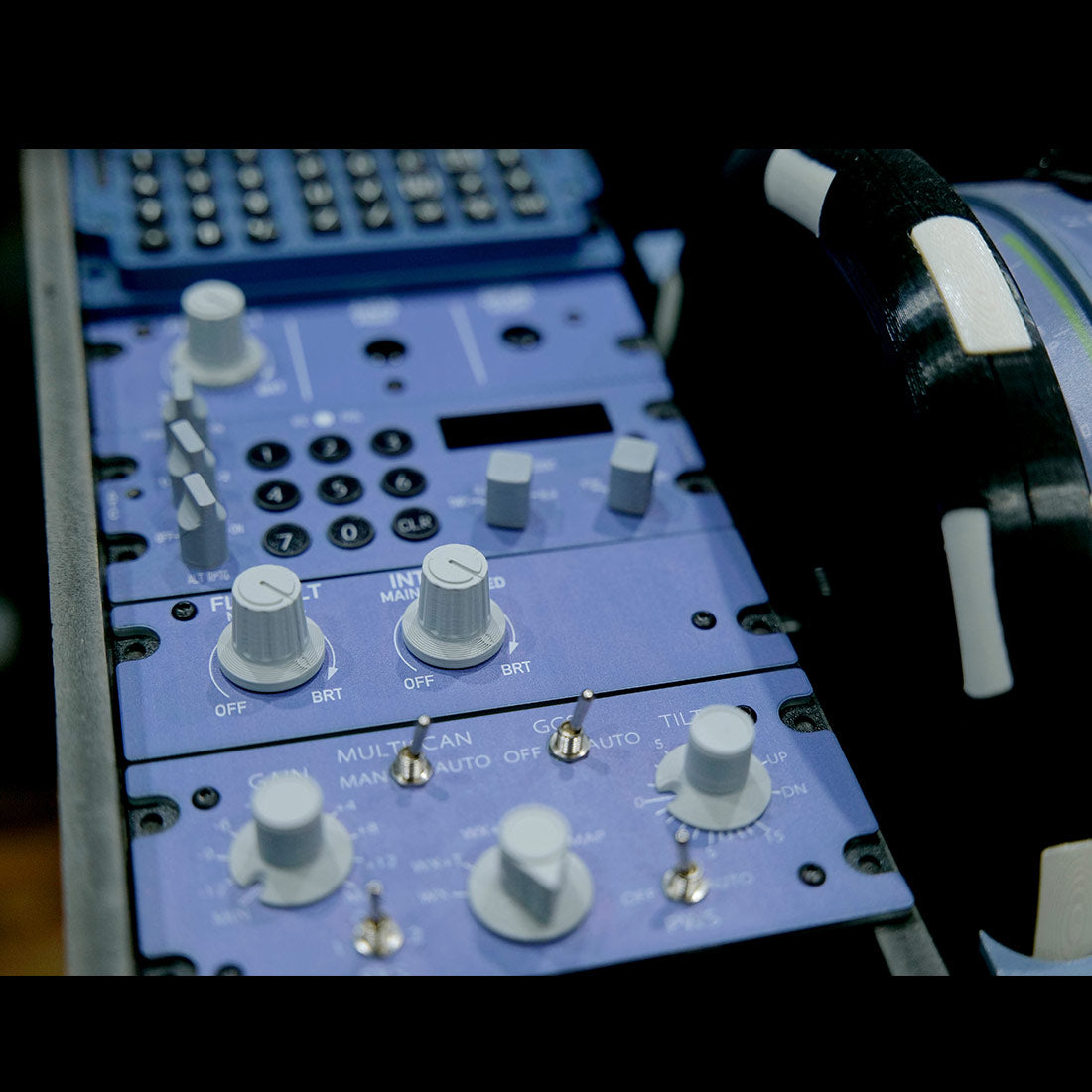 Rowsfire A112 1/1 Scale A32X/A33X/A35X CKPT-LT+WXR-Radar Integrated Panel - RAZORDON