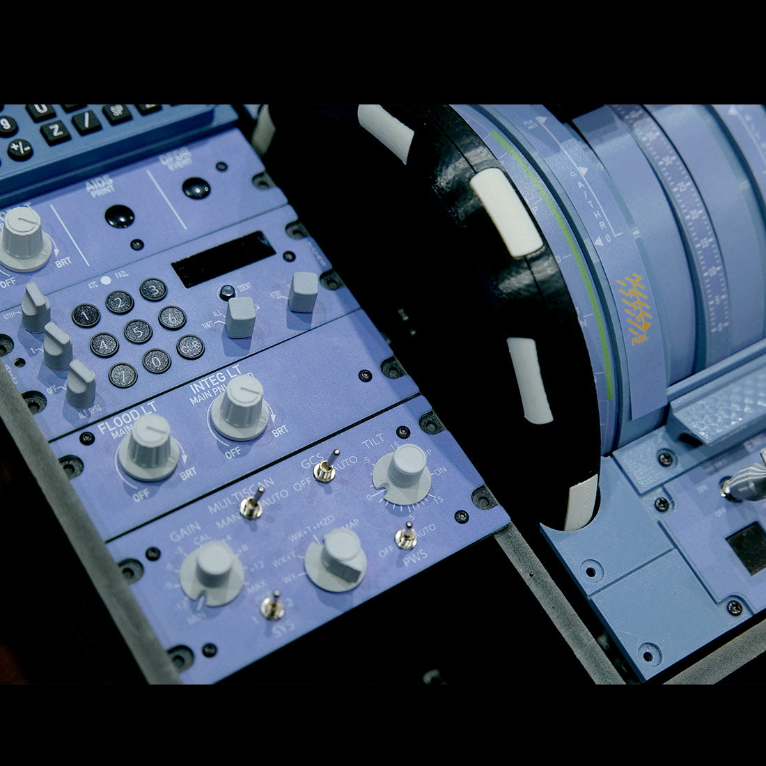 Rowsfire A112 1/1 Scale A32X/A33X/A35X CKPT-LT+WXR-Radar Integrated Panel - RAZORDON