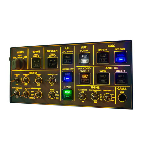 Rowsfire A106 pro A32X pro Light OVH Overhead Panel - RAZORDON