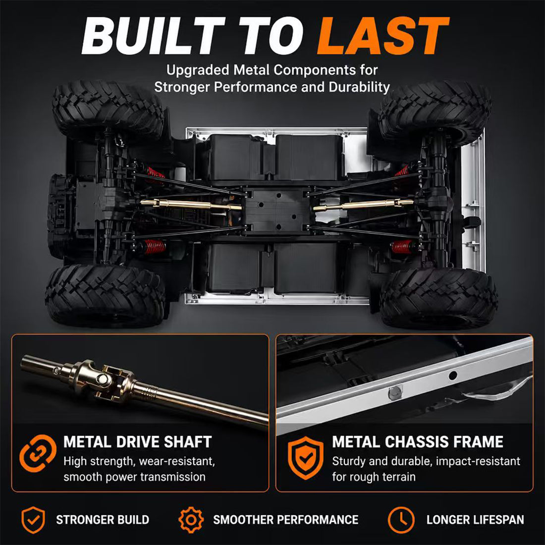 1/6 Scale 4WD RC Off-Road Crawler – RAZORDON