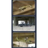 JJRC UH-60 2.4G 5CH Flybarless Scale RC Helicopter with Altitude Hold, Optical Flow & One-Key Inverted Flight RTF