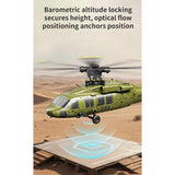 UH-60 6-Axis Gyro Brushless Motor Optical Flow Positioning Barometric Altitude Simulation Aerobatic RC Helicopter - RAZORDON