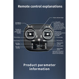 JJRC UH-60 2.4G 5CH Flybarless Scale RC Helicopter with Altitude Hold, Optical Flow & One-Key Inverted Flight RTF