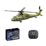 UH-60 6-Axis Gyro Brushless Motor Optical Flow Positioning Barometric Altitude Simulation Aerobatic RC Helicopter - RAZORDON