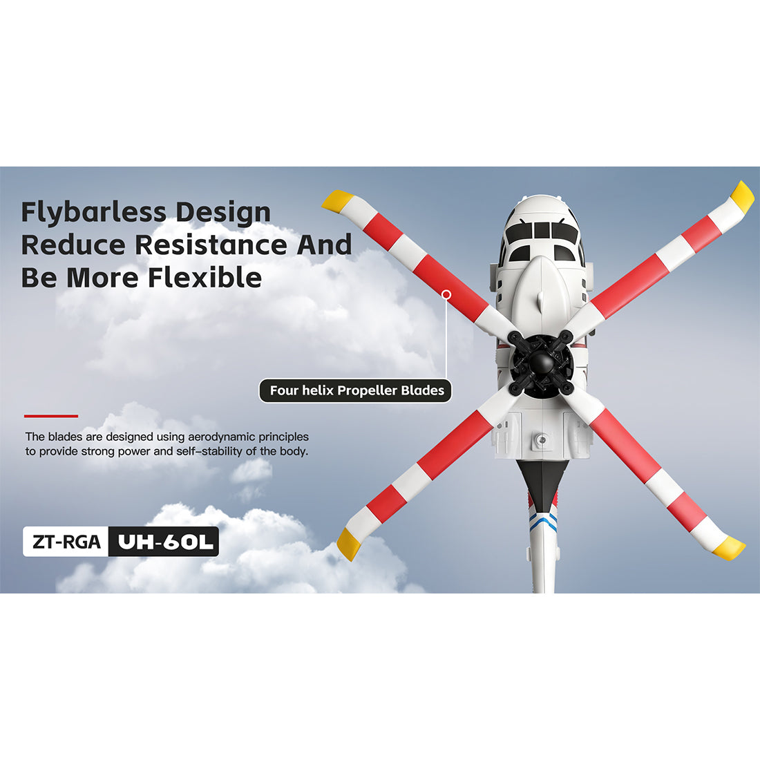 HELI-X 2 HELI-X 3 DVD セット WLTOYS K270 UH-60L 2.4G 4CH 170-Class 4-Rotor Flybarless Realistic