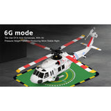WLTOYS K270 UH-60L 2.4G 4CH 170-Class 4-Rotor Flybarless Realistic Helicopter Model with Barometric Altitude & Left/Right Hand Throttle Adjustment (Optical Flow RTF Version)