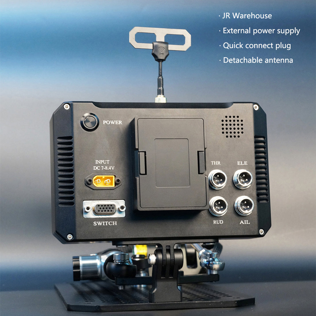 WOLFBUSH FF10 2.4GHz 10-Channel ELRS Flight Simulator Controller - RAZORDON