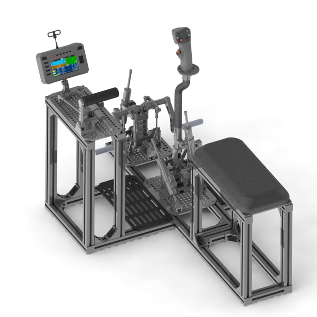 WOLFBUSH FF10 2.4GHz 10-Channel ELRS Flight Simulator Controller - RAZORDON