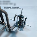 WOLFBUSH FF10 2.4GHz 10-Channel ELRS Flight Simulator Controller - RAZORDON