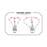 WOLFBUSH Hydraulic Damping Collective Lever Flight Control Stick - RAZORDON