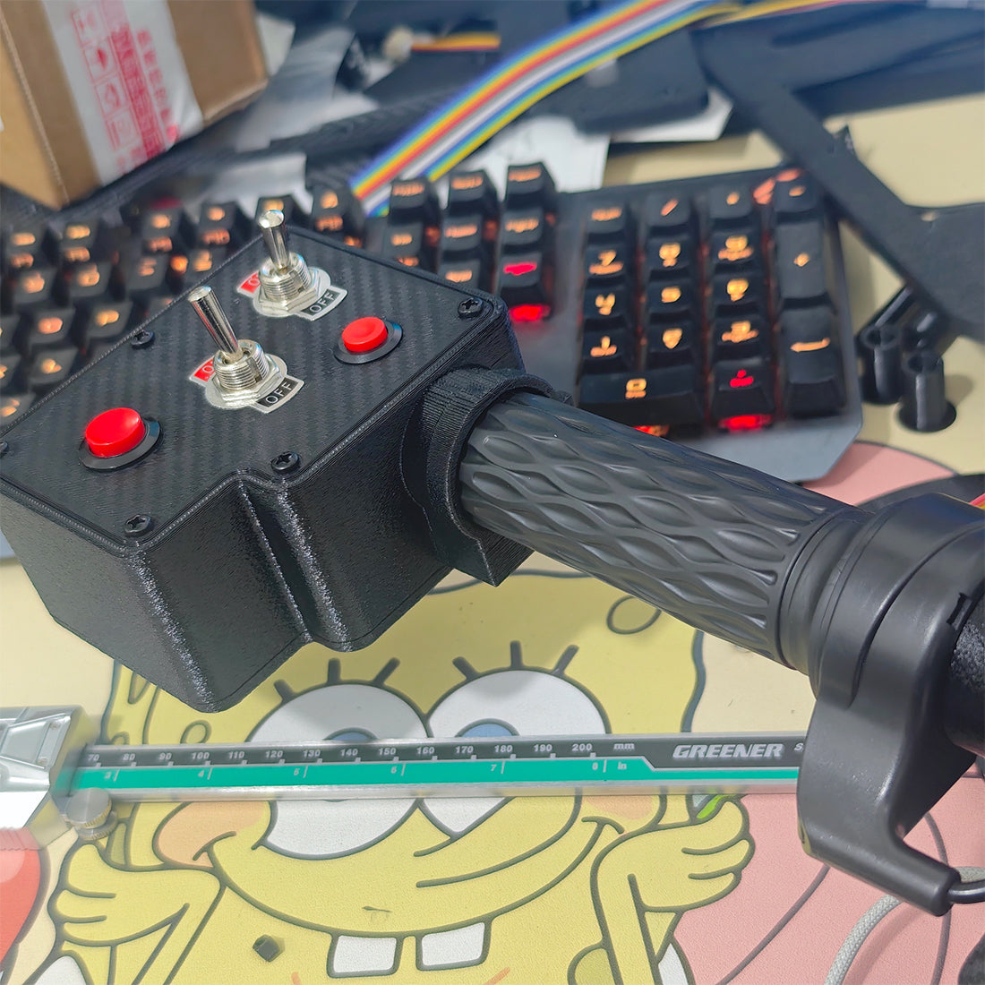 WOLFBUSH RC Helicopter Collective Pitch Controller – RAZORDON