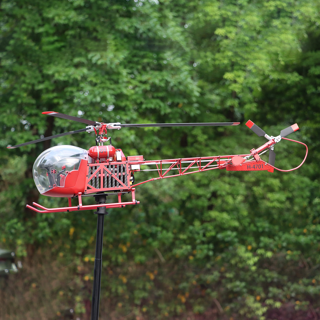 WOLFBUSH BELL-47 450-Class 3-Blade Scale RC Helicopter – RAZORDON