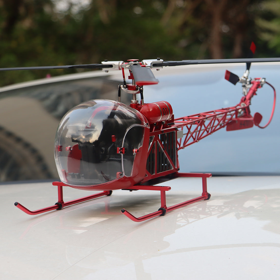 WOLFBUSH BELL-47 450-Class 3-Blade Scale RC Helicopter – RAZORDON