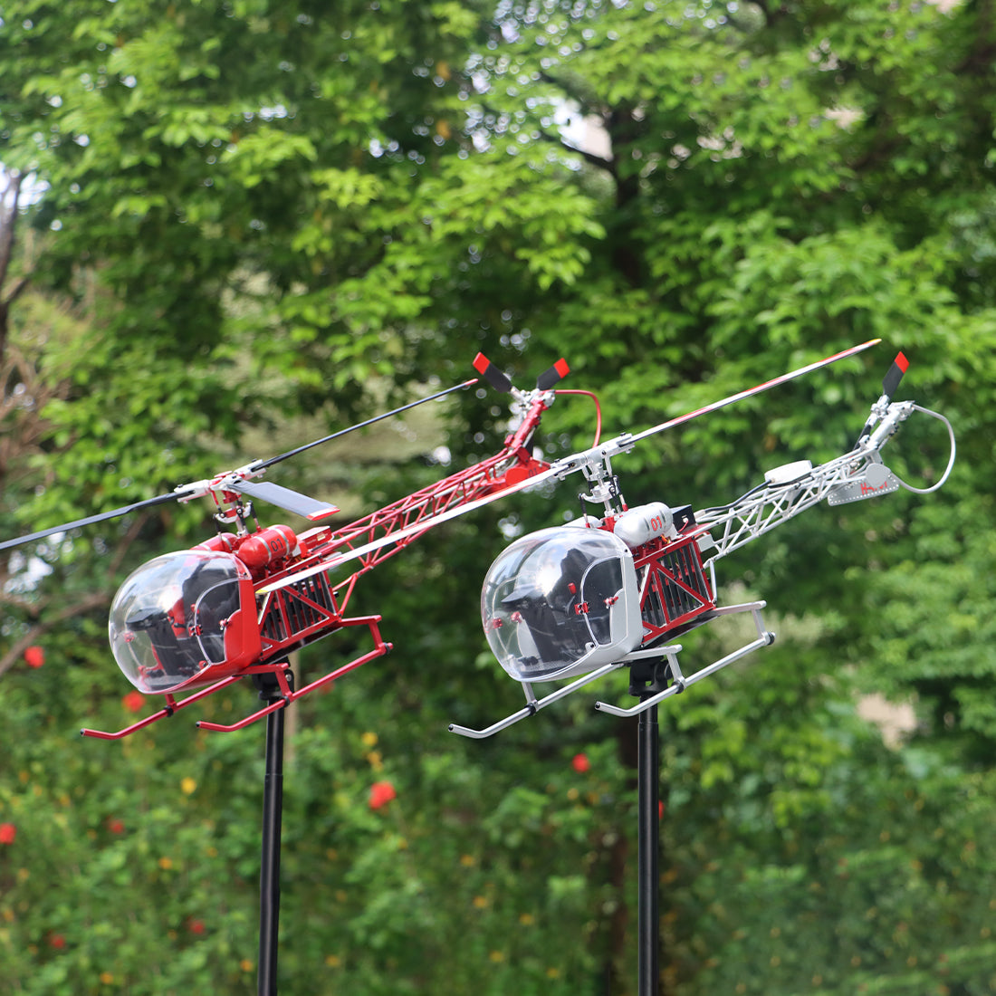 WOLFBUSH BELL-47 450-Class 3-Blade Scale RC Helicopter – RAZORDON
