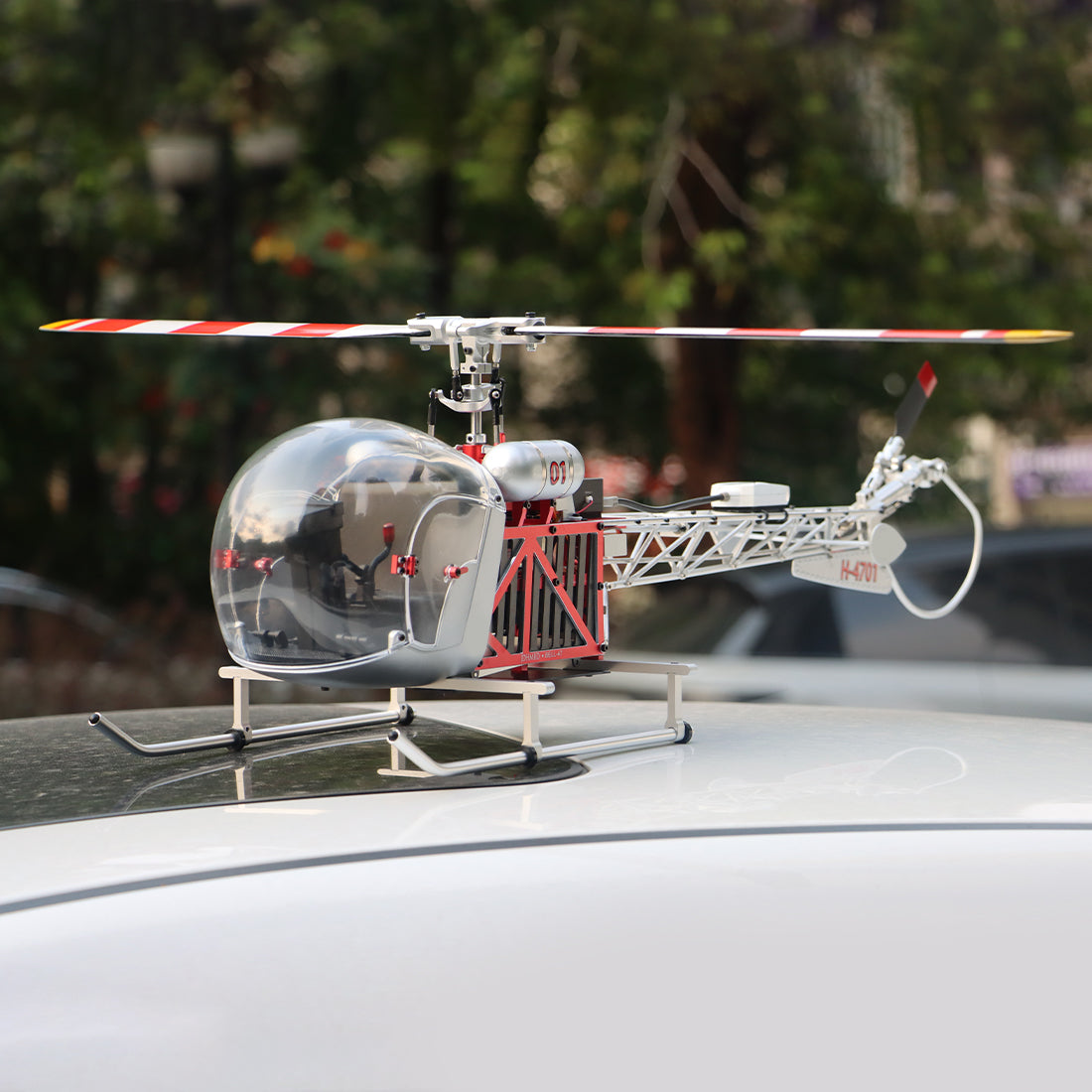 WOLFBUSH BELL-47 450-Class 3-Blade Scale RC Helicopter – RAZORDON