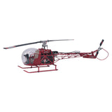 WOLFBUSH BELL-47 450-Class Scale RC Helicopter – Brushless DFC, Metal Shaft Drive, H1pro Flight Controller, Openable Cockpit, RTF