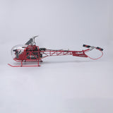WOLFBUSH BELL-47 450-Class Scale RC Helicopter – Brushless DFC, Metal Shaft Drive, H1pro Flight Controller, Openable Cockpit, RTF