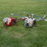 WOLFBUSH BELL-47 450-Class Scale RC Helicopter  2-Blade