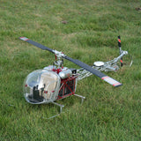 WOLFBUSH BELL-47 450-Class Scale RC Helicopter  2-Blade 