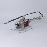 WOLFBUSH BELL-47 450-Class Scale RC Helicopter – Brushless DFC, Metal Shaft Drive, H1pro Flight Controller, Openable Cockpit, RTF
