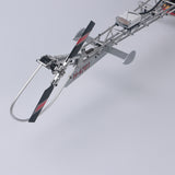 WOLFBUSH BELL-47 450-Class Scale RC Helicopter – Brushless DFC, Metal Shaft Drive, H1pro Flight Controller, Openable Cockpit, RTF