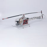 WOLFBUSH BELL-47 450-Class Scale RC Helicopter – Brushless DFC, Metal Shaft Drive, H1pro Flight Controller, Openable Cockpit, RTF