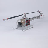 WOLFBUSH BELL-47 450-Class Scale RC Helicopter – Brushless DFC, Metal Shaft Drive, H1pro Flight Controller, Openable Cockpit, RTF
