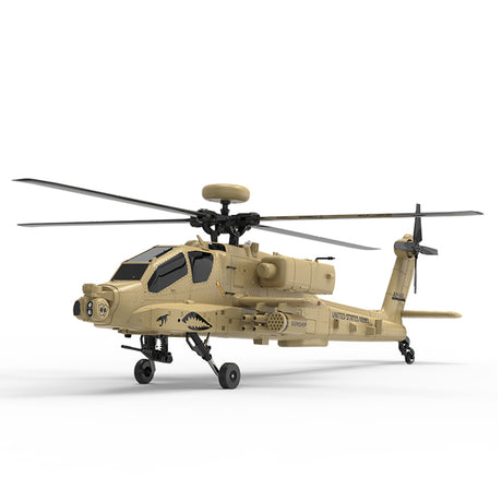 WOLFBUSH & YU XIANG F11-N AH64 1/32 Scale 2.4G 6CH Coaxial Dual Rotor 6G/3D Apache RC Helicopter - RAZORDON