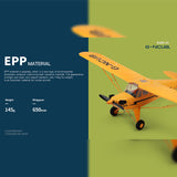 XK A160 J3 3D/6G 2.4G 5CH Brushless Scale RC Airplane Model - RAZORDON