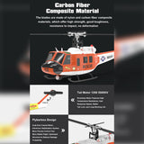 YU XIANG F07H UH-1 Huey RC Helicopter - RAZORDON