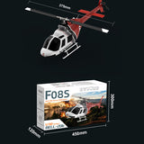 YU XIANG F08S 1/27 Scale Bell 206 RC Helicopter Model - RAZORDON