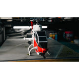 YU XIANG F112S AH-1 Cobra 1/40 Scale 200-Class 2.4G 9CH RC Military Helicopter Model with Dual-Blade Flybarless Rotor Head, 6G Mode & GPS Positioning RTF