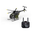 YU XIANG F118S MH-6 1/16 Scale 250-Class 2.4G 9CH Little Bird RC Helicopter - RAZORDON