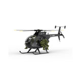 YU XIANG F118S MH-6 1/16 Scale 250-Class 2.4G 9CH Little Bird RC Helicopter - RAZORDON