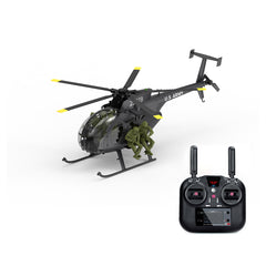 YU XIANG F118S MH-6 1/16 Scale 250-Class 2.4G 9CH Little Bird FPV RC Helicopter RTF