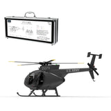 YU XIANG F119S MD500 1/16 Scale 250-Class 2.4G 9CH RC Little Bird Military Helicopter Model with Flybarless Rotor Head, 6G/3D Switchable Modes & Openable Cockpit (RTF Version)