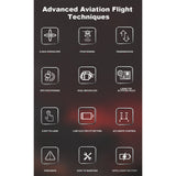 YU XIANG F119S MD500 1/16 Scale 250-Class 2.4G 9CH RC Little Bird Military Helicopter Model with Flybarless Rotor Head, 6G/3D Switchable Modes & Openable Cockpit (RTF Version)