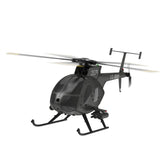 YU XIANG F119S MD500 1/16 Scale 250-Class 2.4G 9CH RC Little Bird Military Helicopter Model with Flybarless Rotor Head, 6G/3D Switchable Modes & Openable Cockpit (RTF Version)