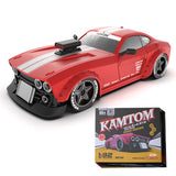 1/32 Scale 2.4G 4WD RC Drift Car with LED Headlights (RTR Version) - Razordon