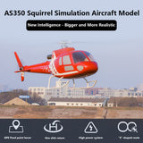 FLYWING Squirrel-AS350 470-Class RC Helicopter Model 2.4G RC 6CH Electric Airplane Model