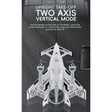 2.4G 8CH RC Stunt Airplane Model - RAZORDON