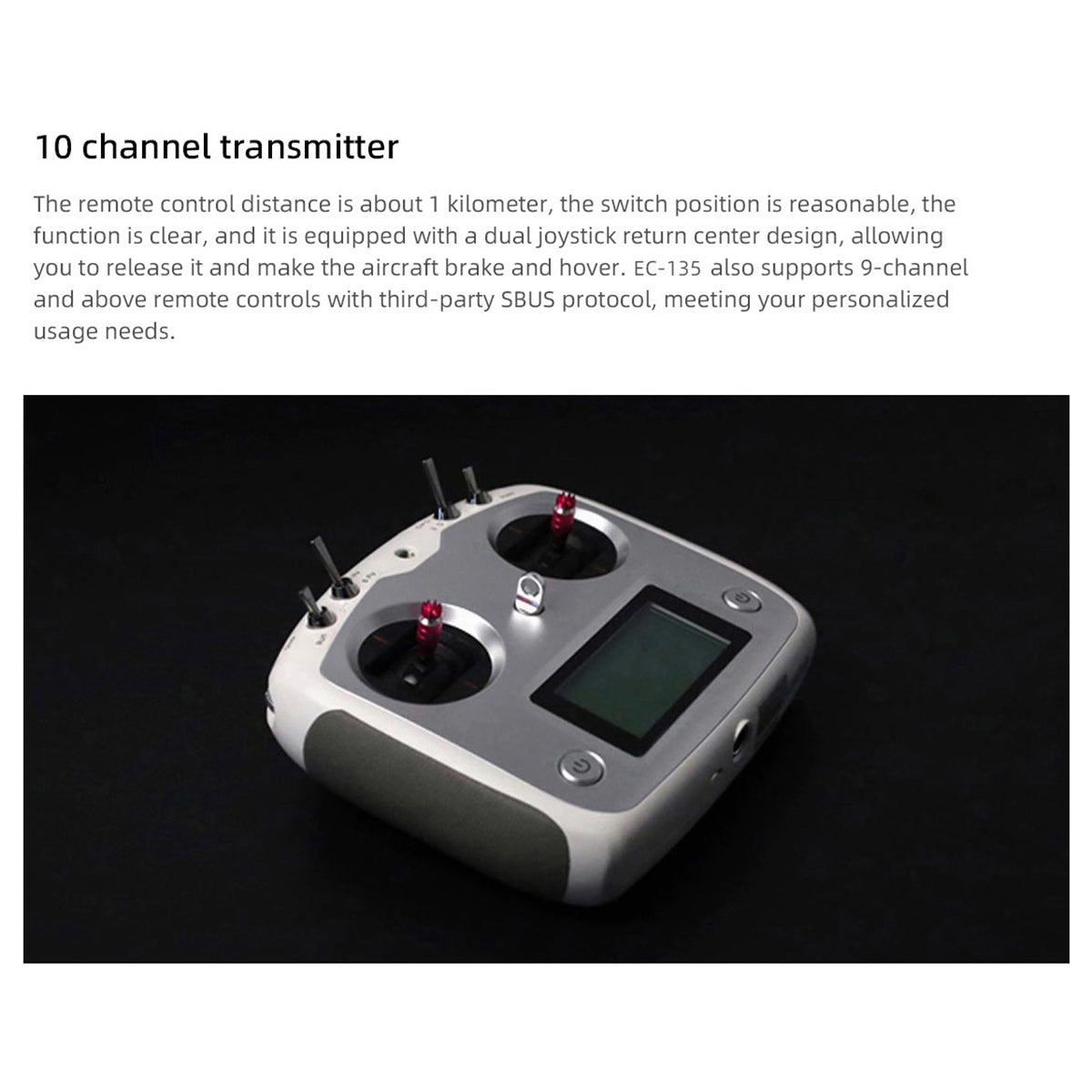 FLYWING EC135 GPS Helicopter 10 channel transmitter - Razordon