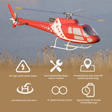 FLYWING Squirrel-AS350 470-Class RC Helicopter Model 2.4G RC 6CH Electric Airplane Model