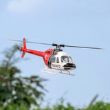 FLYWING Bell-206-V3 470-Class RC 헬리콥터 모델 2.4G RC 6CH 전기 비행기