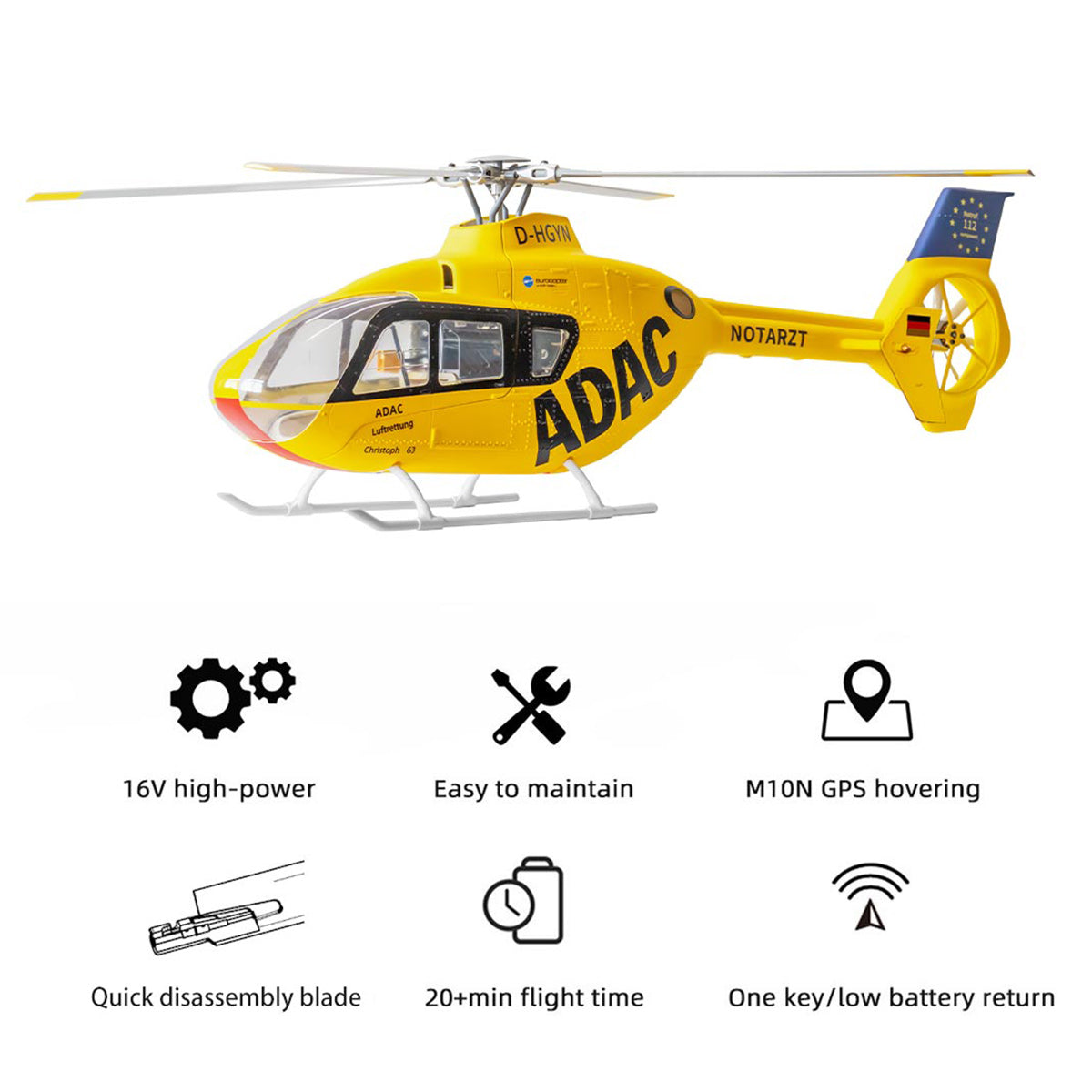 FLYWING EC135 RC Helicopter - Razordon