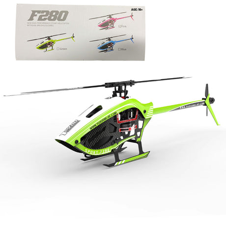 YU XIANG F280 2.4G 6CH RC Brushless Direct Drive 3D/6G Stunt Helicopter RTF Model