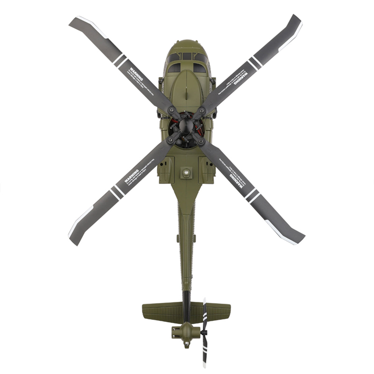 WL K170 Black Hawk UH-60L 170 Size 2.4G 4CH Flybarless RC Helicopter with Adjustable Left and right Hand Throttle (RTF Version) - RAZORDON