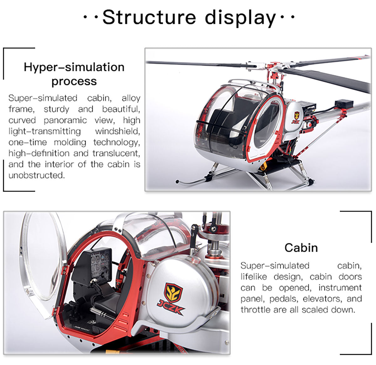 FLYWING 300C PRO 2.4G RC Electric Intelligent DFC Aileronless Alloy GPS Helicopter Model With H1 Flight Controller RTF - Razordon